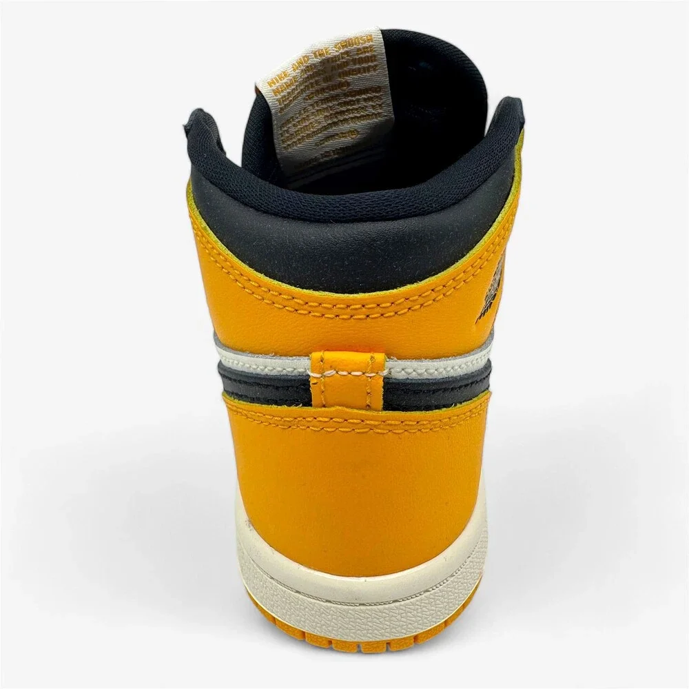 Jordan 1 Retro High OG TD Taxi Black Sail Baby Toddler Size 4 Athletic Sneaker